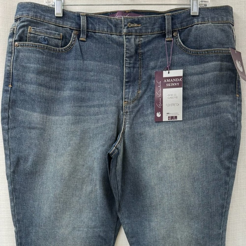 Gloria Vanderbilt Texas with Whiskers -16 Short-NWT